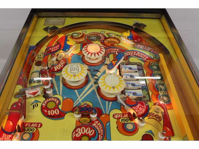 Bally - wizard - flipperkast - afbeelding 6 van  8