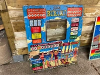 Bally bikini pinball backglass paneel (vintage) - afbeelding 1 van  1