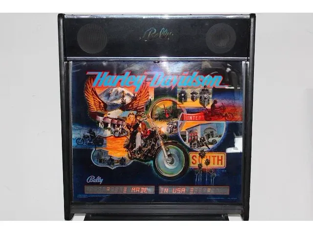 Bally harley davidson flipperkast - afbeelding 1 van  8