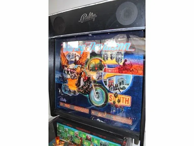 Bally harley davidson flipperkast - afbeelding 7 van  8