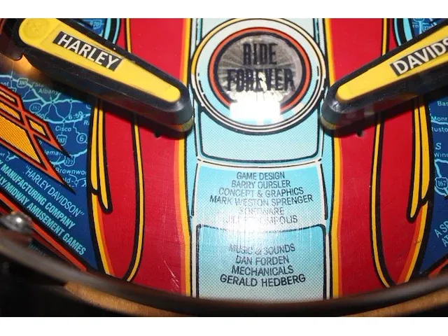 Bally harley davidson flipperkast - afbeelding 8 van  8
