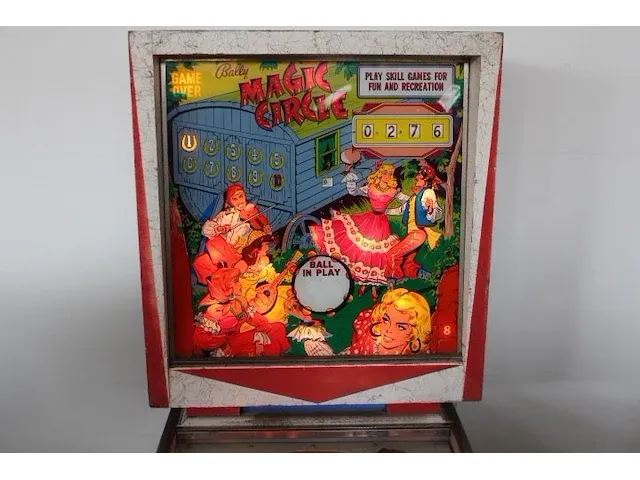 Bally magic circle flipperkast - afbeelding 1 van  8