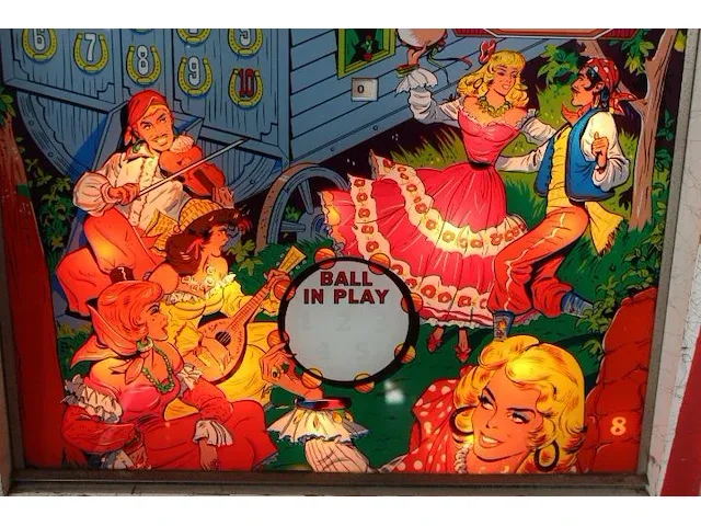 Bally magic circle flipperkast - afbeelding 5 van  8