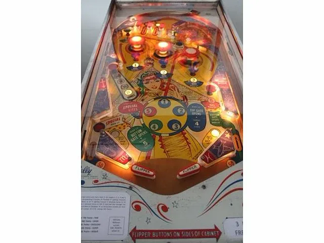 Bally magic circle flipperkast - afbeelding 7 van  8