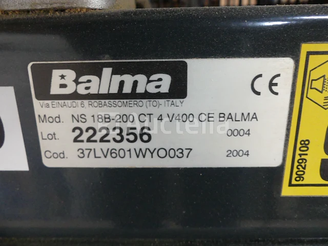 Balma ns 18b-200 ct4 compressor - afbeelding 6 van  6