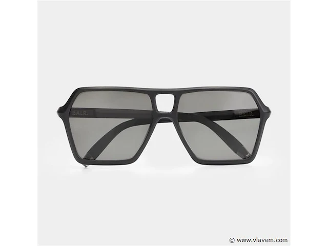 Balr. - aviator hexagon zonnebril (unisex) - zwart/smoke grijs - afbeelding 1 van  3