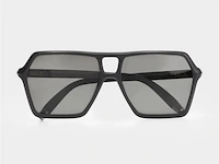 Balr. - aviator hexagon zonnebril (unisex) - zwart/smoke grijs - afbeelding 1 van  3