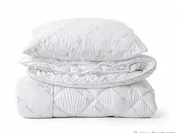 Bamboe beddengoed pakket - 140x20 (dekbed + 1 kussen) - afbeelding 3 van  9