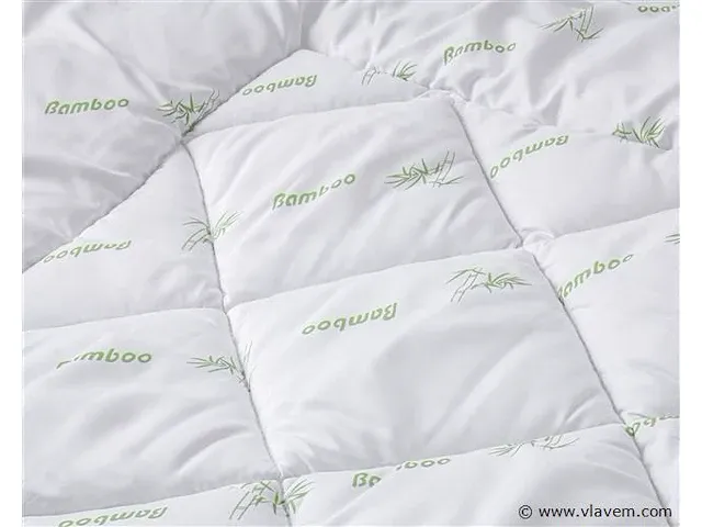 Bamboe beddengoed pakket - 140x20 (dekbed + 1 kussen) - afbeelding 5 van  9