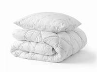 Bamboe beddengoed pakket 140 x 200 (dekbed + 2 kussen) - afbeelding 1 van  5