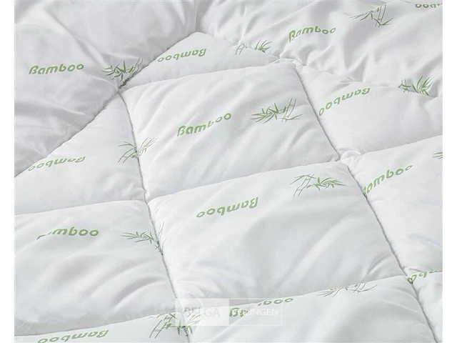 Bamboe beddengoed pakket 140 x 200 (dekbed + 2 kussen) - afbeelding 4 van  5