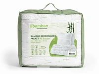 Bamboe beddengoed pakket 240 x 200 (dekbed + 2 kussens) - afbeelding 5 van  5