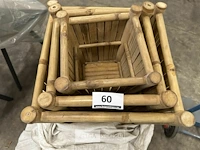 Bamboe bloembakken - afbeelding 4 van  4