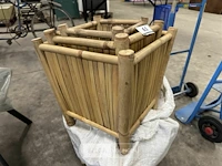 Bamboe bloembakken - afbeelding 2 van  3
