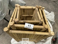 Bamboe bloembakken - afbeelding 3 van  3