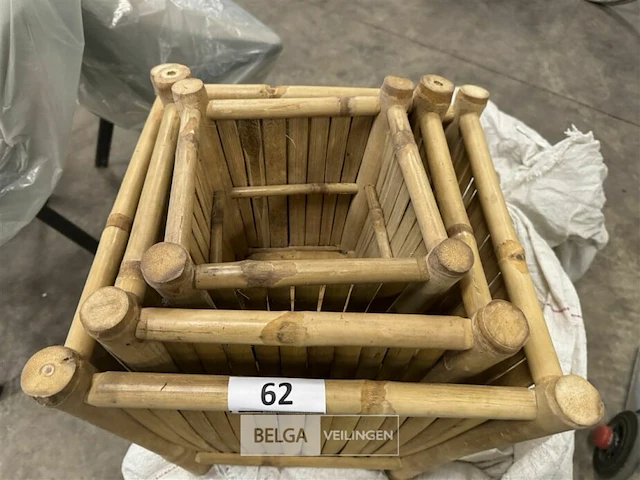 Bamboe bloembakken - afbeelding 4 van  4