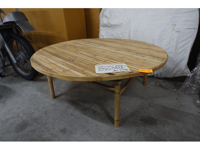 Bamboe salontafel - afbeelding 1 van  2