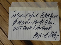 Bamboe salontafel - afbeelding 2 van  2