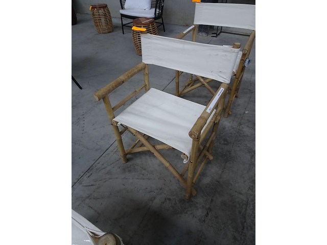 Bamboe stoel - afbeelding 1 van  2