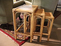 Bamboo bijzettafel (x3) - afbeelding 1 van  3
