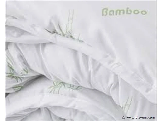 Bamboo dekbed 140x200cm +hoofdkussen all season - afbeelding 3 van  5