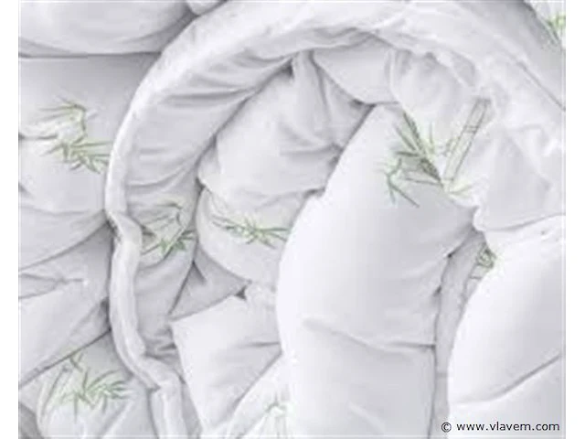 Bamboo dekbed 140x200cm +hoofdkussen all season - afbeelding 4 van  5