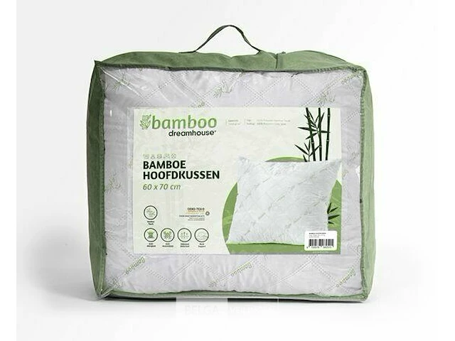 Bamboo hoofdkussen 60x70 - afbeelding 1 van  1