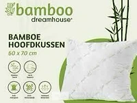 Bamboo hoofdkussen 60x70 - afbeelding 1 van  1