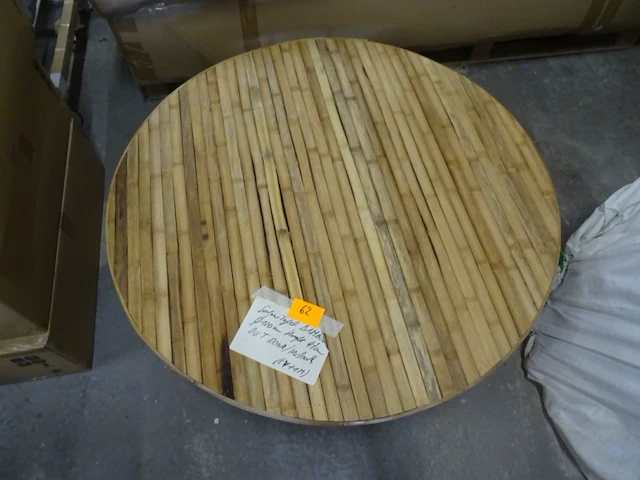 Bamboo salontafel j-line - afbeelding 3 van  5