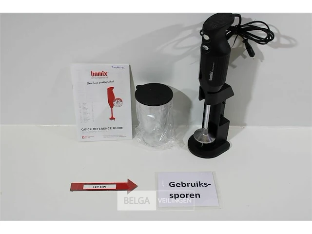 Bamix deluxe 180w black staafmixer - afbeelding 2 van  2