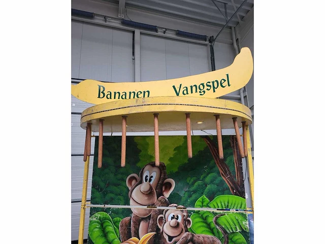 Bananen vangspel + bijhorende kar - afbeelding 2 van  3