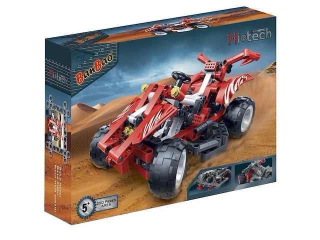 Banbao - bouwblokken - hi-tech - ref. 6955 - compatibel met lego - 250 stukken - afbeelding 1 van  3