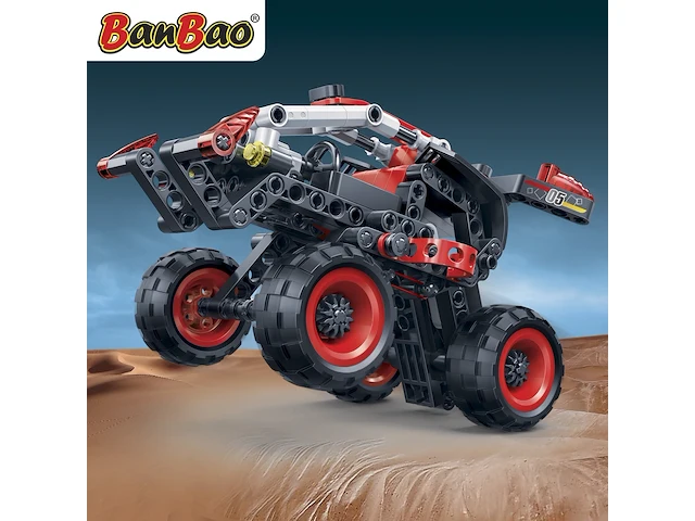 Banbao - bouwblokken - hi-tech - ref. 6956 - compatibel met lego - 207 stukken - afbeelding 4 van  5