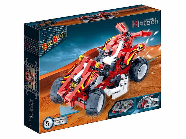 Banbao - bouwblokken - hi-tech - ref. 6956 - compatibel met lego - 207 stukken - afbeelding 5 van  5