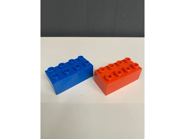 Banbao - doos bouwblokken - compatibel met duplo - plm 250 stuks - afbeelding 3 van  4