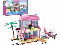 Banbao - doos bouwblokken - compatibel met lego - thema trendy beach - mix artikelnummers - afbeelding 5 van  9
