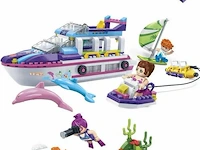 Banbao - doos bouwblokken - compatibel met lego - thema trendy beach - mix artikelnummers - afbeelding 6 van  9