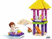 Banbao - doos bouwblokken - compatibel met lego - thema trendy beach - mix artikelnummers - afbeelding 8 van  9