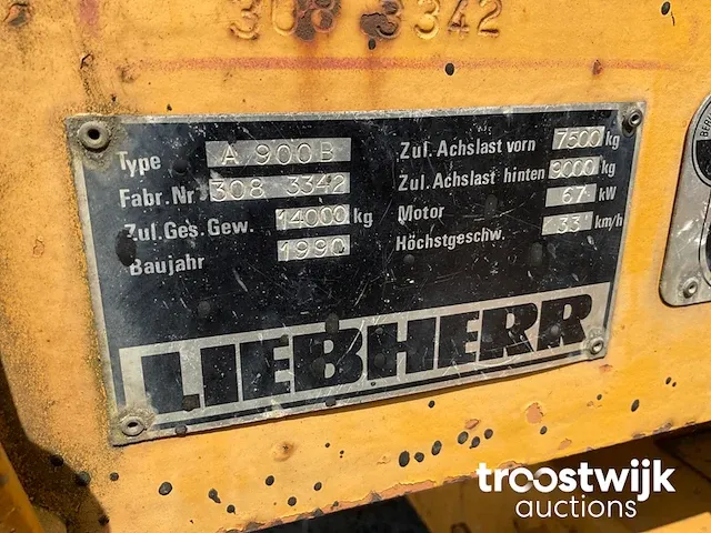 Banden graafmachine - afbeelding 8 van  15