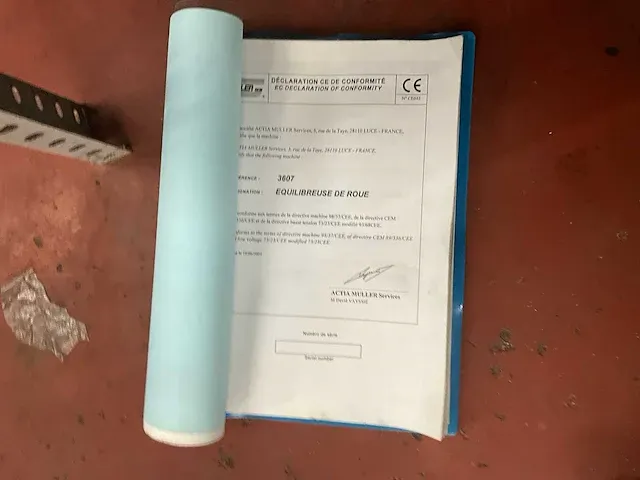 Bandenbalanceertoestel muller bem 3607 - afbeelding 6 van  14