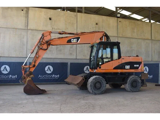 Bandenkraan caterpillar m315d diesel - afbeelding 1 van  1