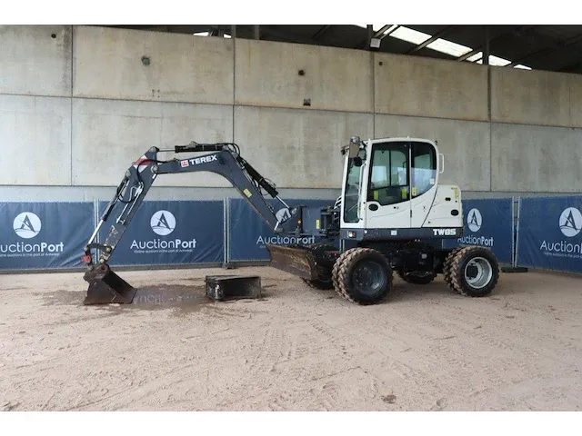 Bandenkraan terex tw85 diesel - afbeelding 1 van  1