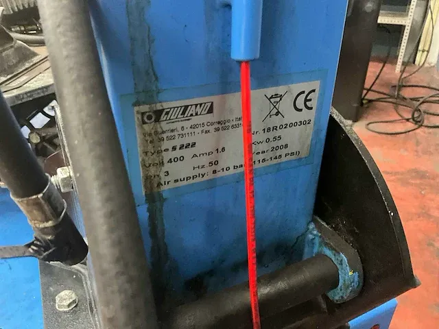 Bandenwisselmachine giuliano s222 - afbeelding 7 van  8