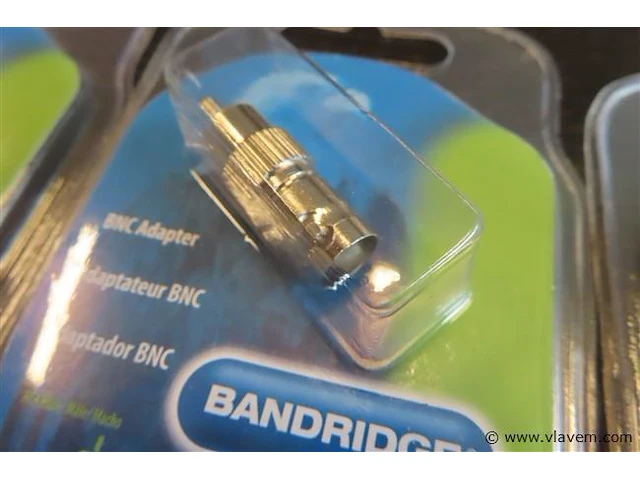 Bandridge bnc-adapters, 15 stuks - afbeelding 3 van  3