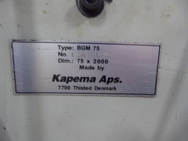 Bandschuurmachine kapema aps - afbeelding 3 van  4
