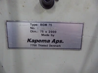 Bandschuurmachine kapema aps - afbeelding 3 van  4