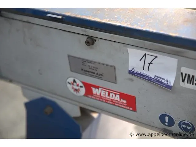 Bandschuurmachine kapema bgm 75, 75x2000 - afbeelding 2 van  2