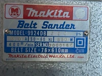 Bandschuurmachine makita - afbeelding 6 van  6