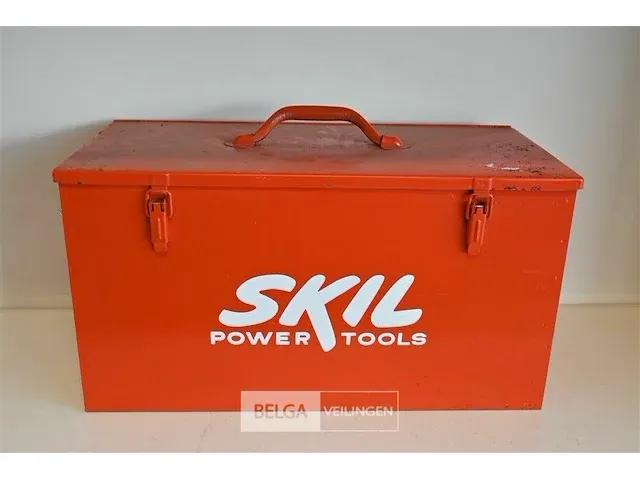 Bandschuurmachine skil type 1400h1 in koffer - afbeelding 3 van  5