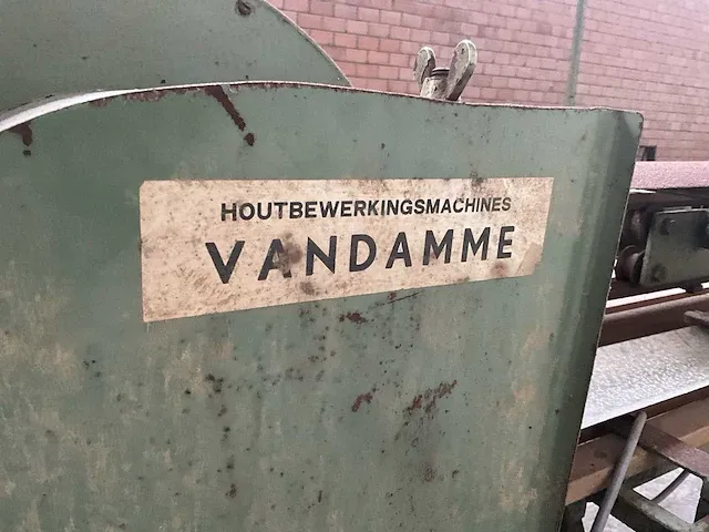 Bandschuurmachine van damme - afbeelding 7 van  10